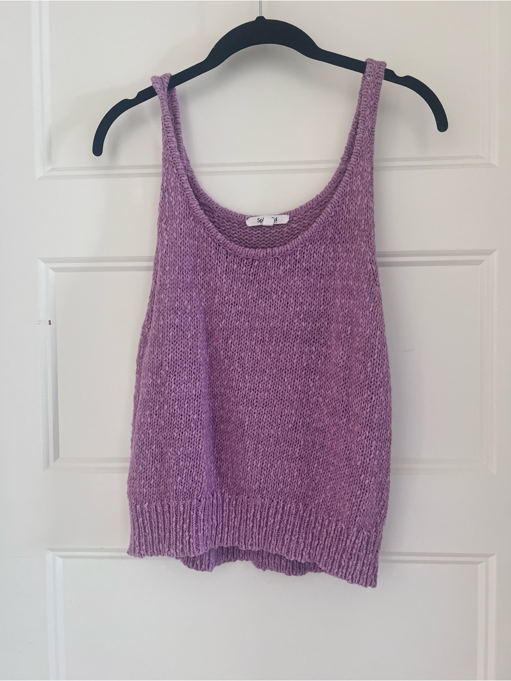 Splendid Pink Knit Tank - 100% cotton